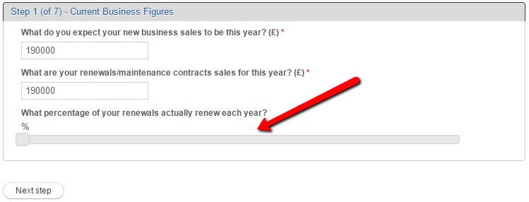 php - Switching up a JQuery slider - default value to 50% - Stack Overflow