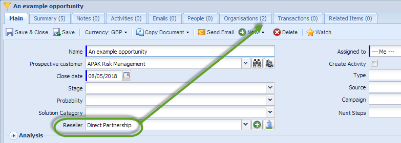 Creating relationships with DLIs