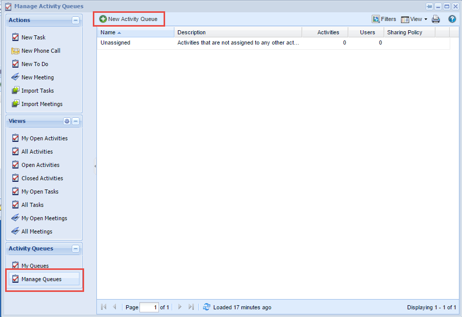 Manage Queues
