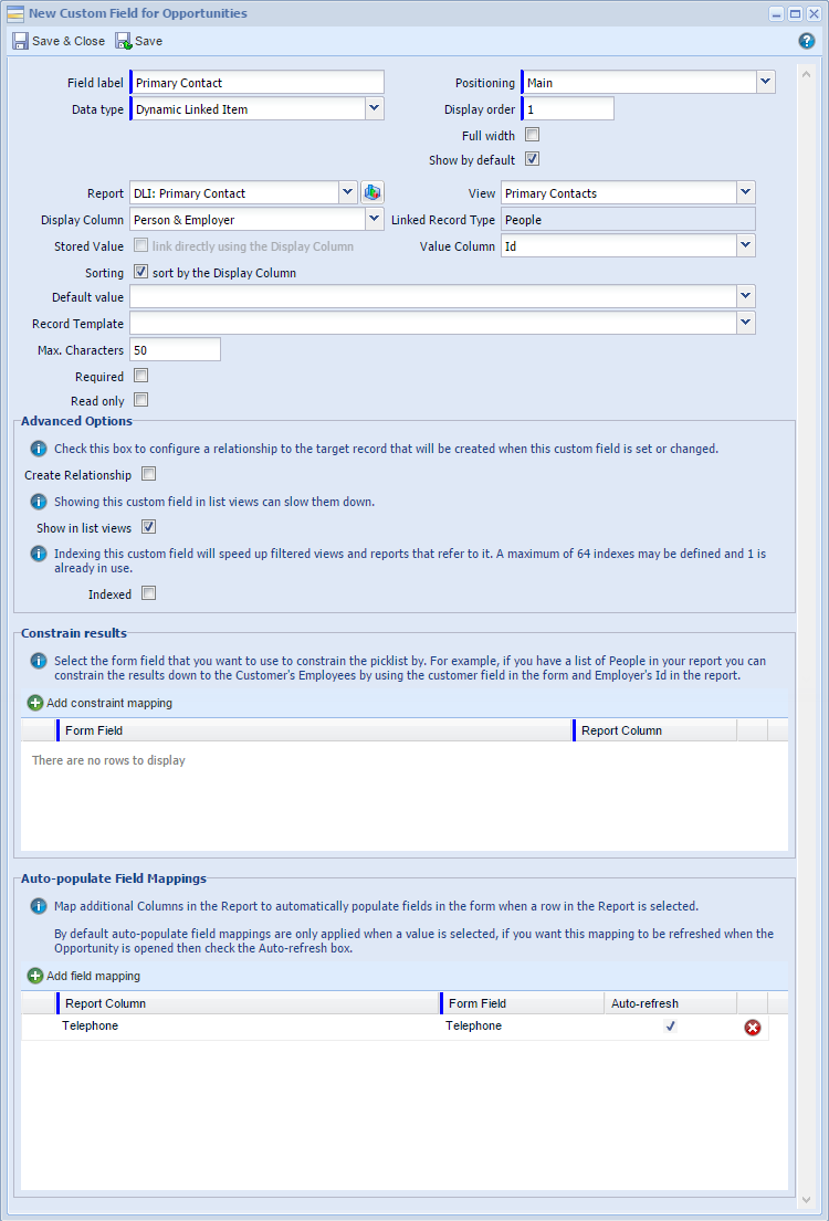 Click to enlarge Dynamic Linked Item field