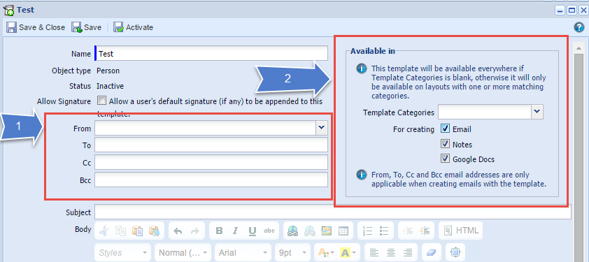 creating templates workbooks support mailshot template