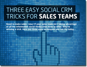 Three easy social CRM tricks for sales teams