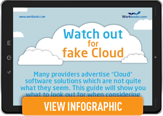 Watch out for fake cloud infographic