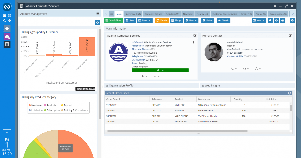 Process and deliver sales orders efficiently, from initial quotes to contracts, orders and invoices image