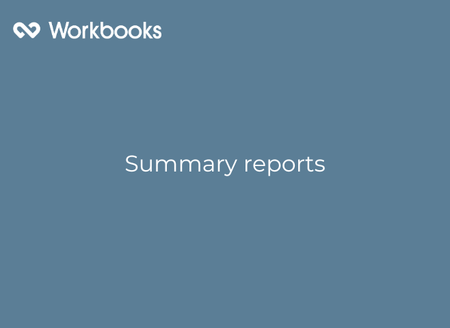 Summary Reports featured image
